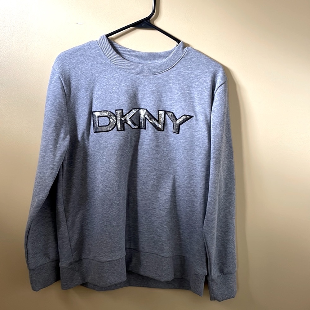 DKNY Grey Crewneck Sweatshirt